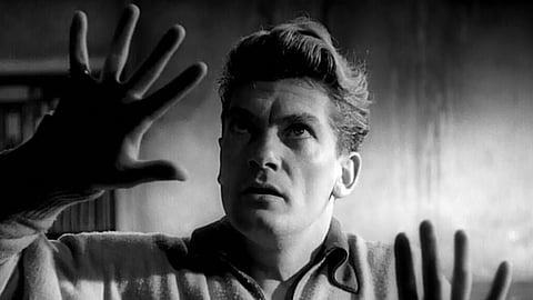 Jean Marais em 'Orfeu' (1950), ou o "Cinema do Além".