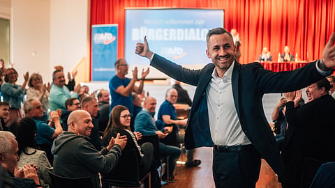 Recuperar o controlo sobre a imigração é o principal foco da campanha de Ulrich Siegmund e da AfD.
