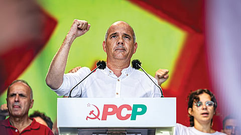 Na primeira vez que Paulo Raimundo esteve na 'Festa do Avante!' foi a música que o atraiu. Em 2026, nos 50 anos da Festa, cumpre a sua quarta participação como secretário-geral do PCP.