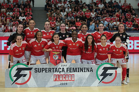 Benfica vence Nun'Alvares por 3-1 e conquista 10.ª Supertaça feminina de futsal