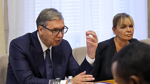 Aleksander Vucic é presidente da Sérvia desde maio de 2017, tendo sido primeiro-ministro desde abril de 2014 até essa data.