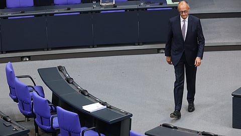 O chanceler alemão, Friedrich Merz.