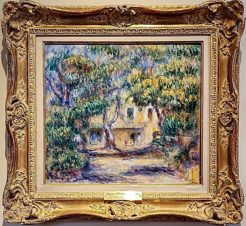 Quadro do acervo do Museu Renoir.
