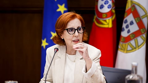 A ministra do Ambiente e Energia, Maria da Graça Carvalho.