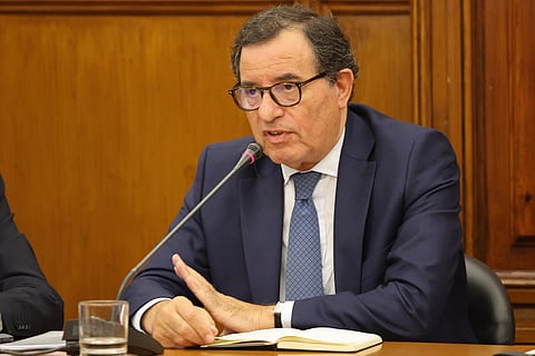O ministro da Economia e Coesão Territorial, Manuel Castro Almeida