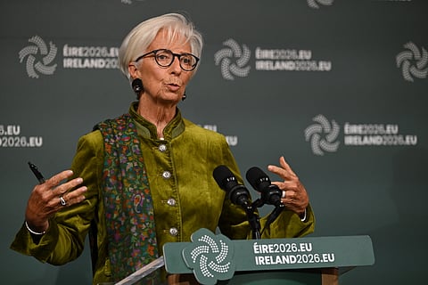 A presidente do Banco Central Europeu (BCE), Christine Lagarde