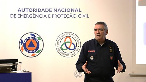 O adjunto de operações da Proteção Civil, Carlos Mata
