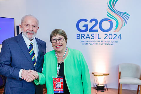 Lula da Silva era um dos apoiantes da candidatura de Bachelet.