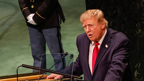 O presidente dos Estados Unidos, Donald Trump