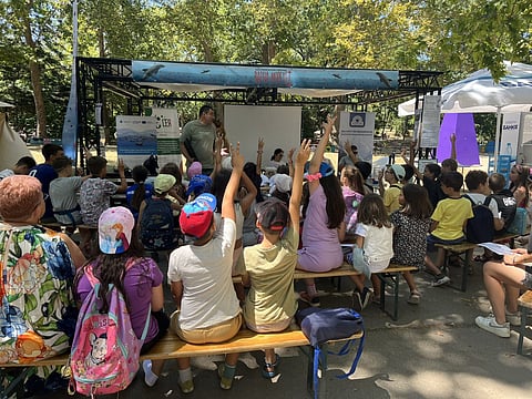Mais de três mil alunos foram alvo de ações de educação participativa.