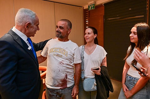 Netanyahu falou com o primeiro passageiro a entrar no cockpit, Yaniv Hayoun.