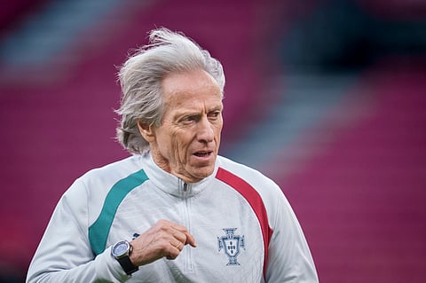 O selecionador de Portugal, Jorge Jesus