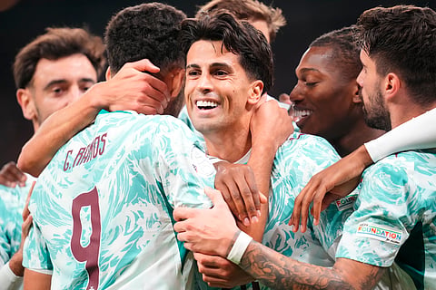 Uma seleção com cabeça.. e um pé e meio na final four da Liga das Nações