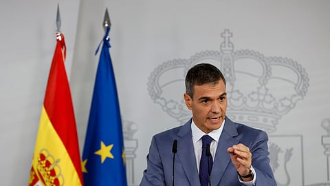 O primeiro-ministro e líder do Partido Socialista Espanhol (PSOE) defendeu que estas medidas são "de puro sentido comum"