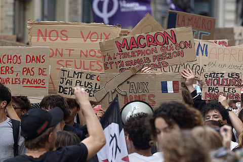 Protestos estudantis em França juntam 86 mil pessoas e fecham 900 escolas