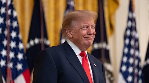 O presidente dos Estados Unidos, Donald Trump