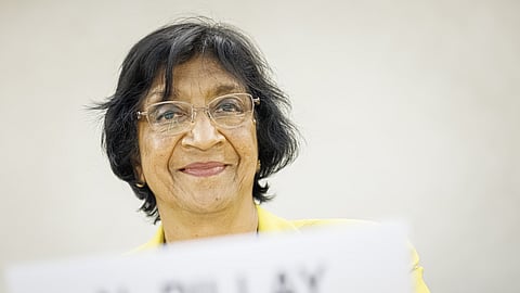 Navi Pillay é a vencedora do Nobel da Paz de 2026.