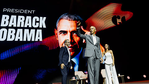 Obama em Lisboa: "Precisamos de mais líderes jovens porque líderes velhos não sabem como usar o telemóvel"