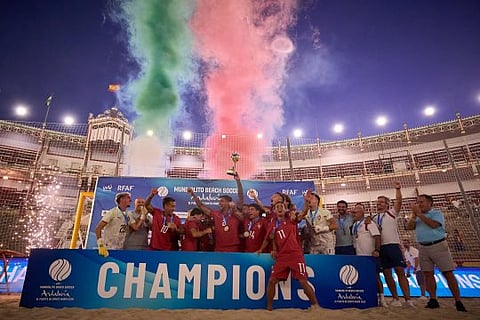 Portugal conquista o Mundialito de futebol de praia pela oitava vez