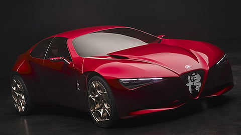 Eis o Cuorerosso, o novo 'concept' Alfa Romeo que se estreia no Salão de Paris