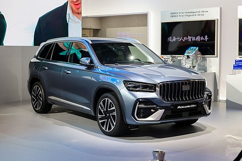 Gelly inspira-se na montanha mais alta de África para o novo SUV híbrido