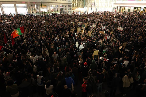 PSP envia para o MP participação com imagens do protesto no Porto