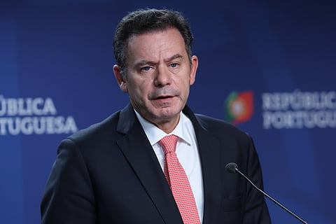 Luís Montenegro, em Bruxelas.