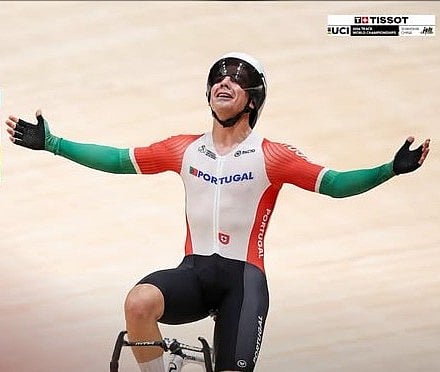 Iúri Leitão volta a ser campeão do mundo de omnium em ciclismo de pista