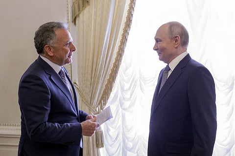 Steve Witkoff foi recebido em São Petersburgo por Vladimir Putin.