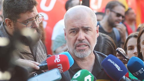 Unai Sordo, secretário-geral da CCOO