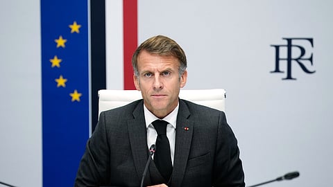 O presidente francês, Emmanuel Macron.