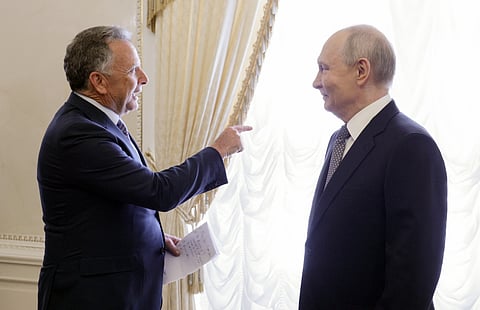 Steve Witkoff foi recebido por Vladimir Putin na quarta-feira.