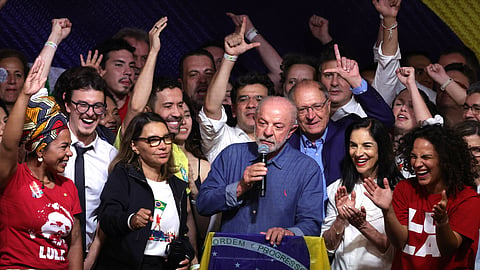 Lula da Silva foi reeleito presidente do Brasil com mais de 64 milhões de votos.