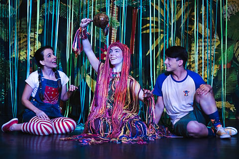 Montagem de Diário de Pilar na Amazônia no Teatro Independente de Oeiras.