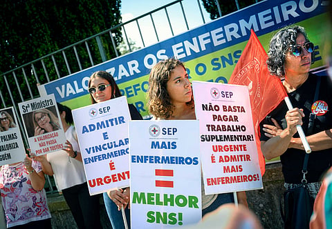 SEP considera "vergonhoso" acordo alcançado com plataforma de sindicatos de enfermeiros