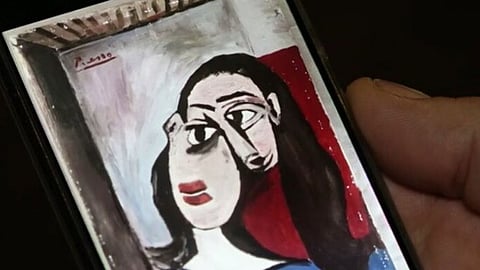 Especialistas dizem que pintura pendurada há décadas numa casa em Itália é de Picasso