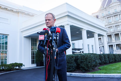 O primeiro-ministro polaco, Donald Tusk.