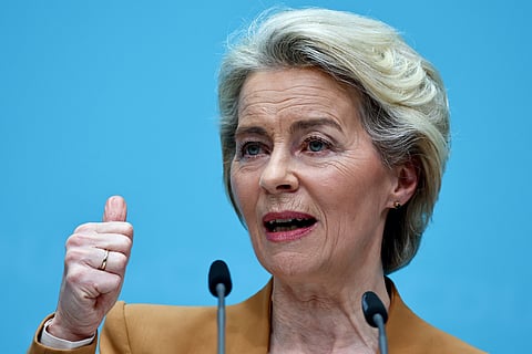 Ursula von der Leyen, presidente da Comissão Europeia.