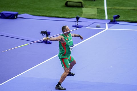 Leandro Ramos eliminado no lançamento do dardo