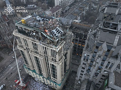 Ataque russo a Kiev faz pelo menos um morto e deixa mais de 600 edifícios "sem aquecimento"