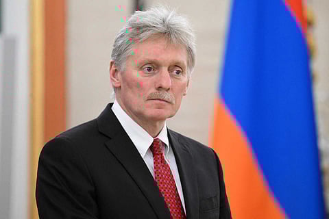 Dimitri Peskov, porta-voz do Kremlin. Ilya PITALEV / SPUTNIK / AFP