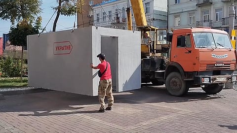 Moscovo mandou instalar abrigos antiaéreos na região de Kursk.