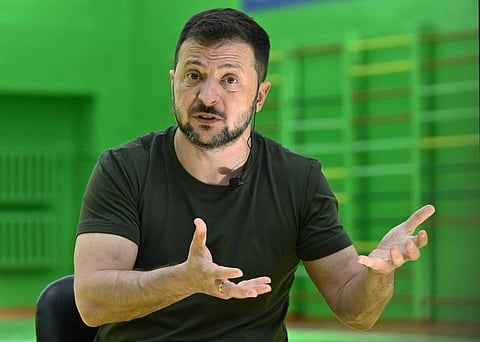 Volodymyr Zelensky, presidente da Ucrânia