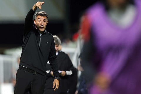 Bruno Lage, treinador do Benfica.