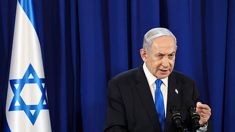 O primeiro-ministro israelita, Benjamin Netanyahu