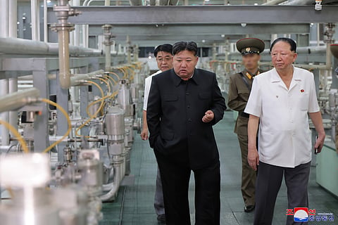 Kim Jong-un visitou instalação de enriquecimento de urânio.