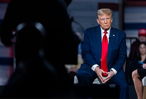 Ex-presidente dos EUA, Donald Trump