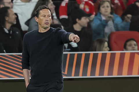 Roger Schmidt, treinador do Benfica.