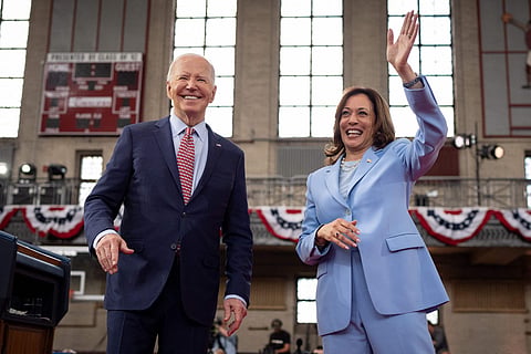 Biden e Kamala Harris reúnem num momento de grande ansiedade no Partido Democrata