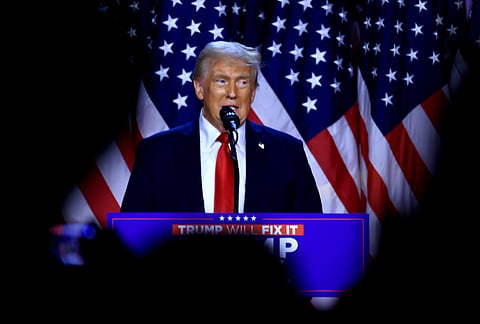 Há quatro anos, Trump tinha conseguido apenas um dos swing states.